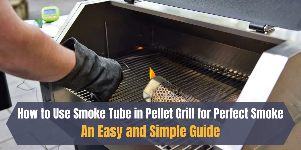 how to use a smoke tube in a pellet grill